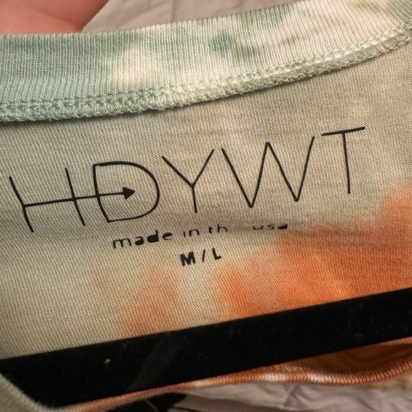HDYWT tie dye set - Picture 3 of 4